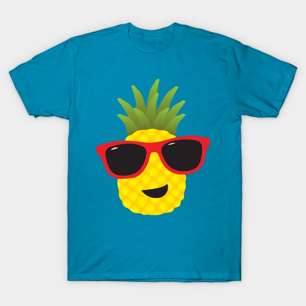 Funny Pineapple T-Shirt by Rvgill22